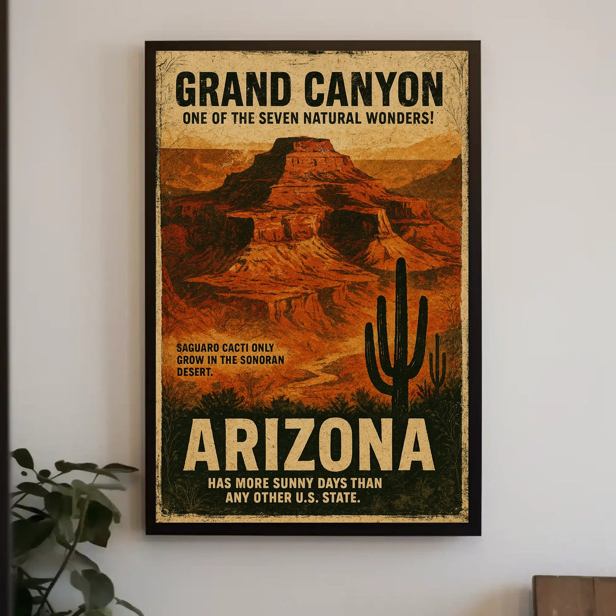 Grand Canyon Natural Wonder of Arizona Poster