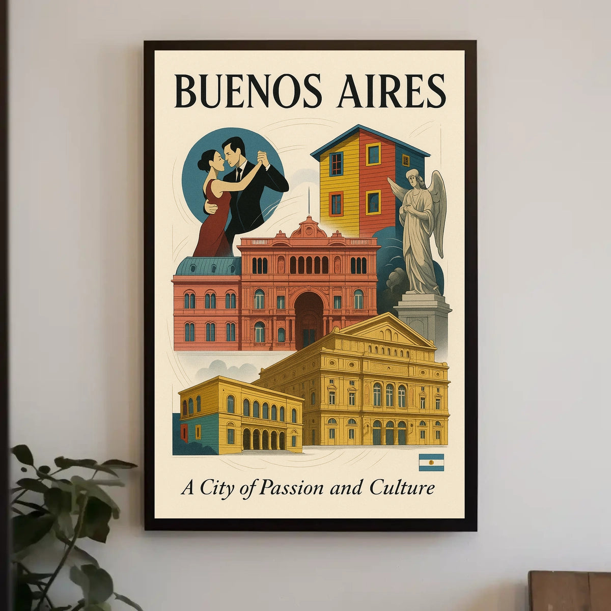 Buenos Aires A City of Passion and Culture Poster