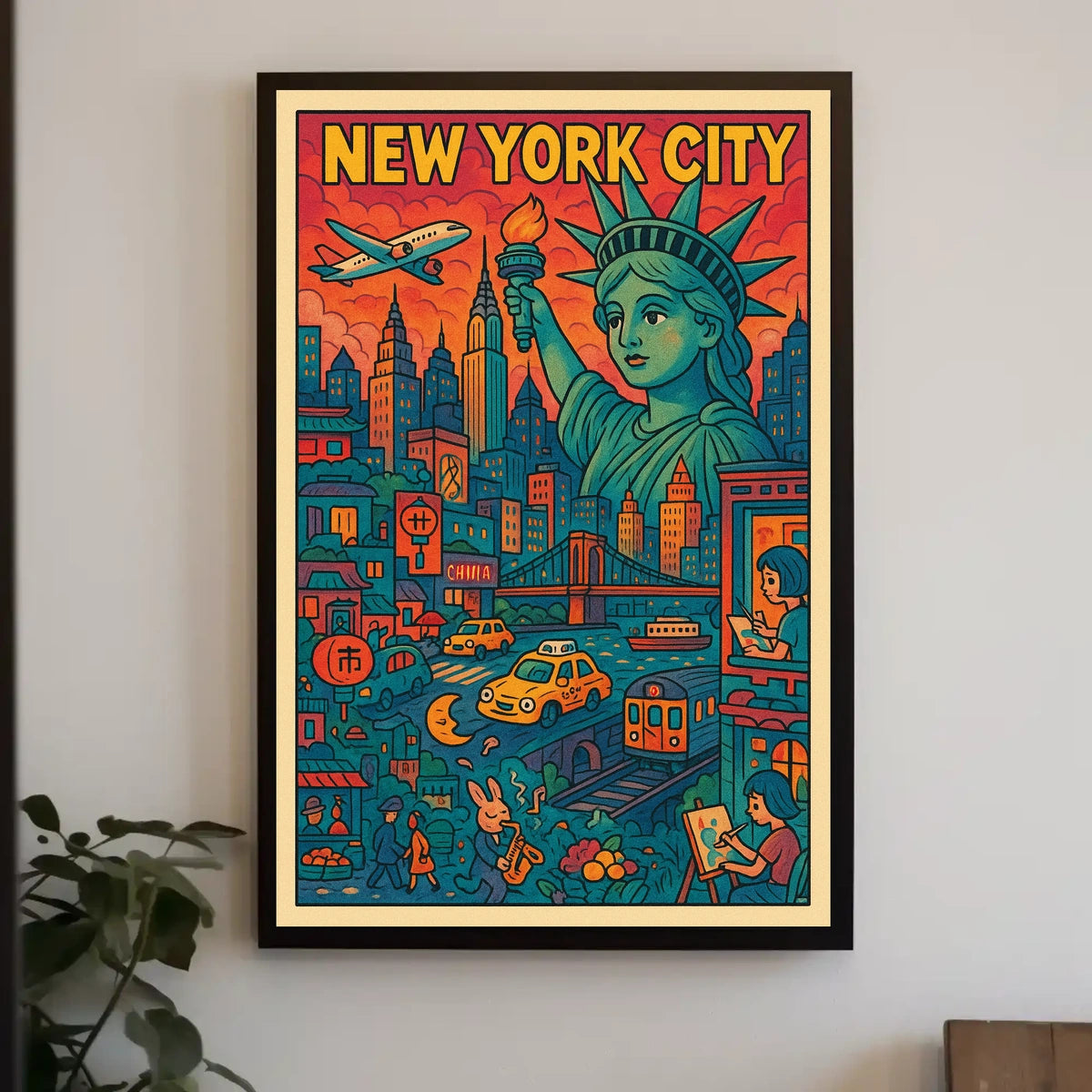 New York City Vibes Poster