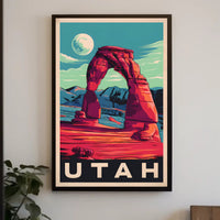 Iconic Utah Landscape Poster