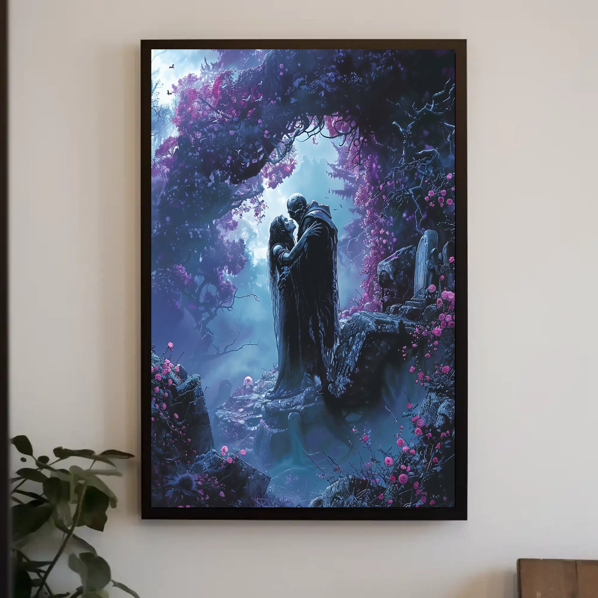 Enchanted Embrace Poster PosterGoat