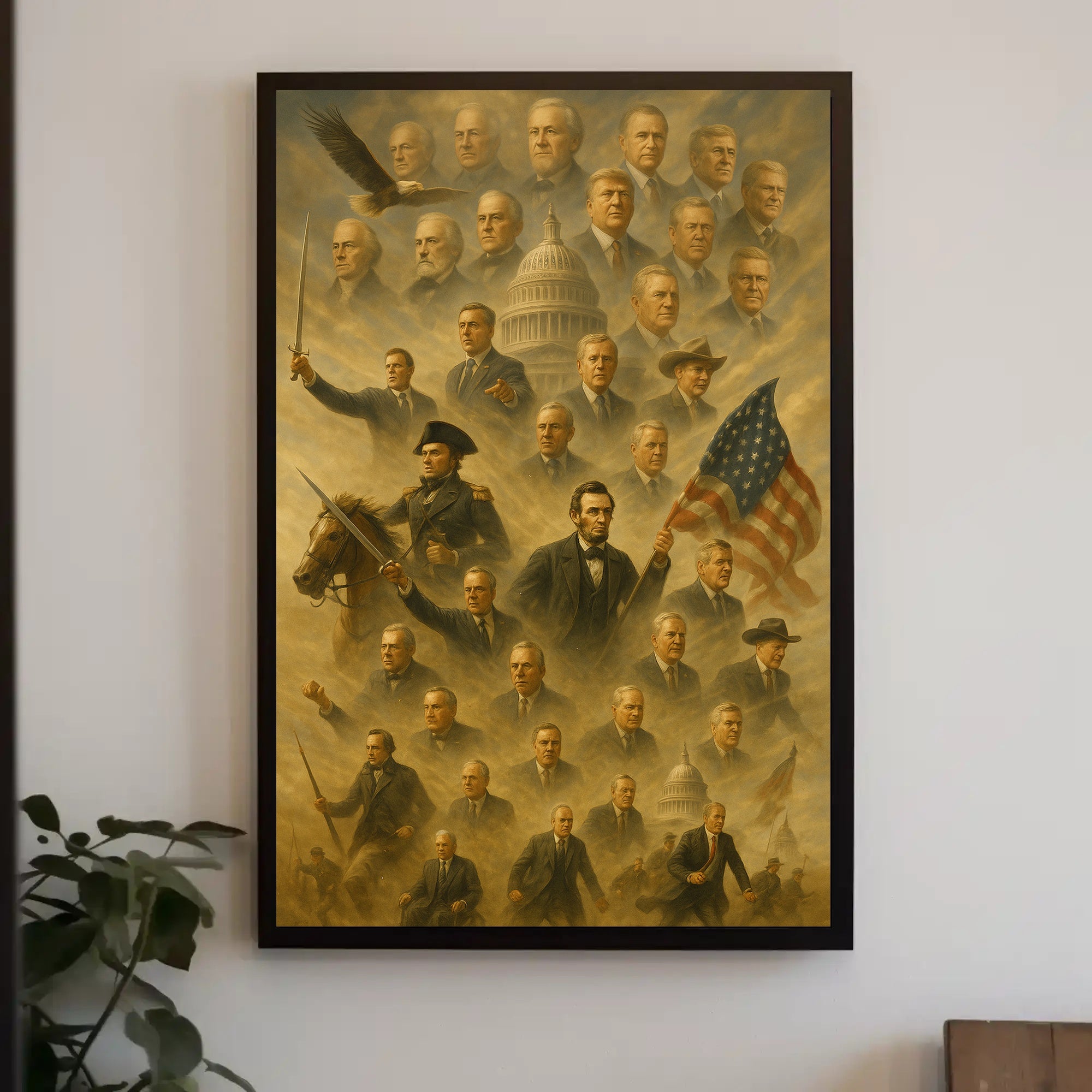 American Legacy: Historical or Presidential Poster PosterGoat