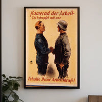 Unity in Labor Poster PosterGoat