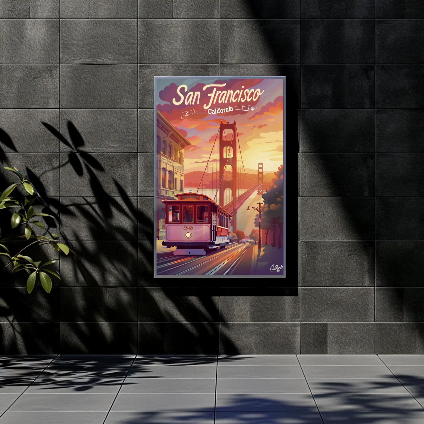 San Francisco Vintage Poster