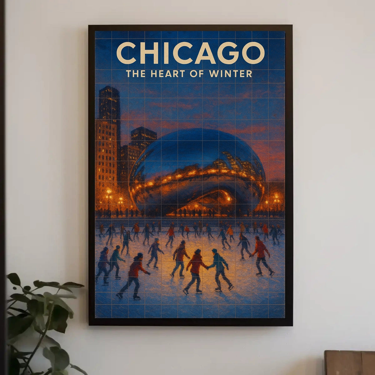 Chicago The Heart Of Winter Poster
