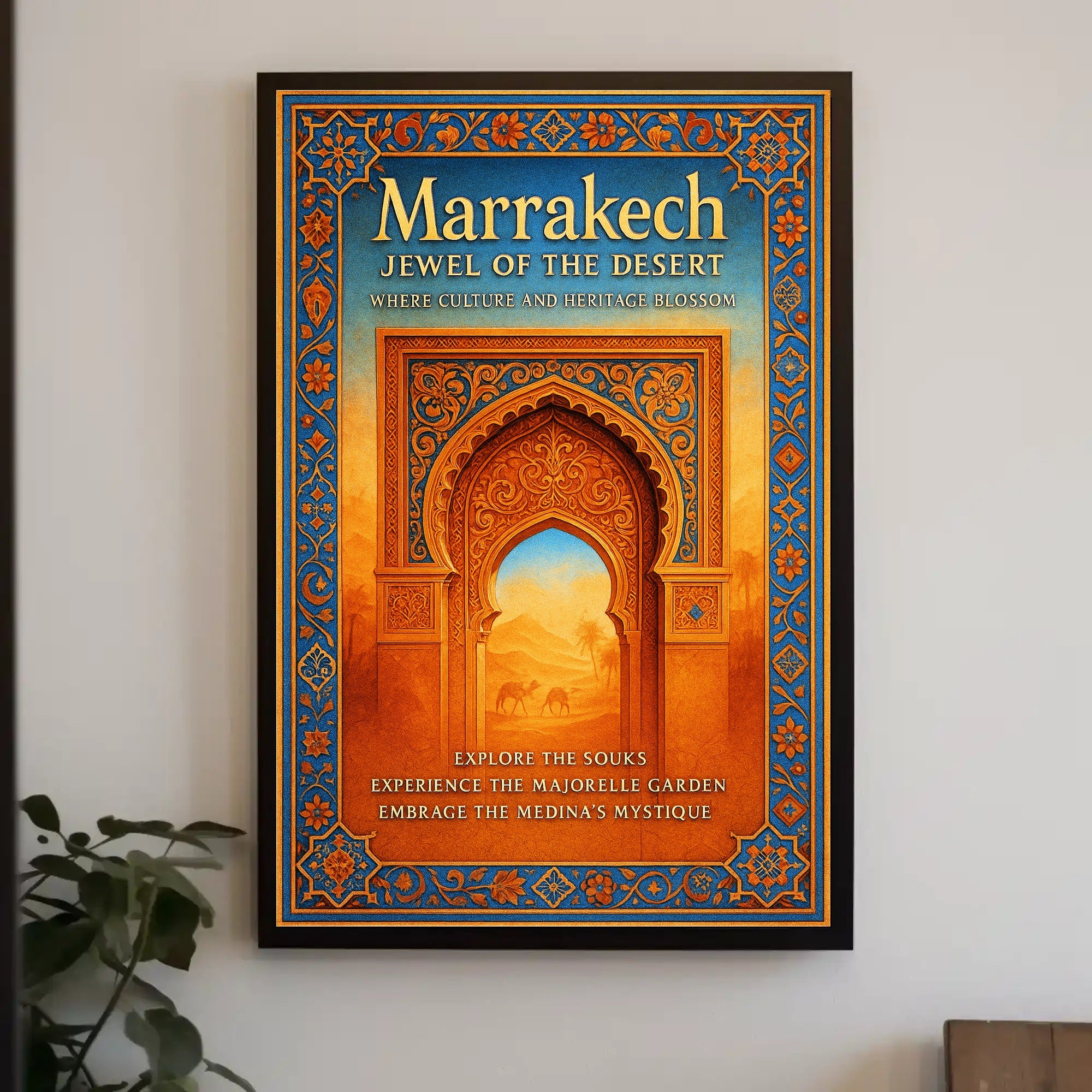 Marrakech Jewel of the Desert Poster