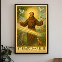 Saint Francis of Assisi Poster