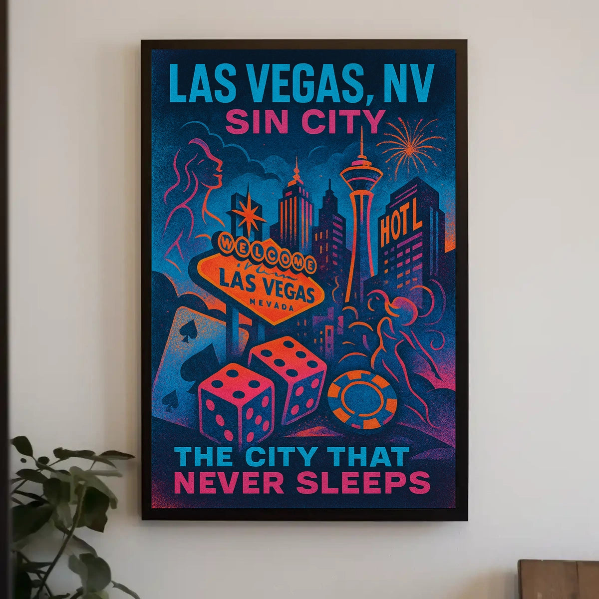 Las Vegas Sin City Poster