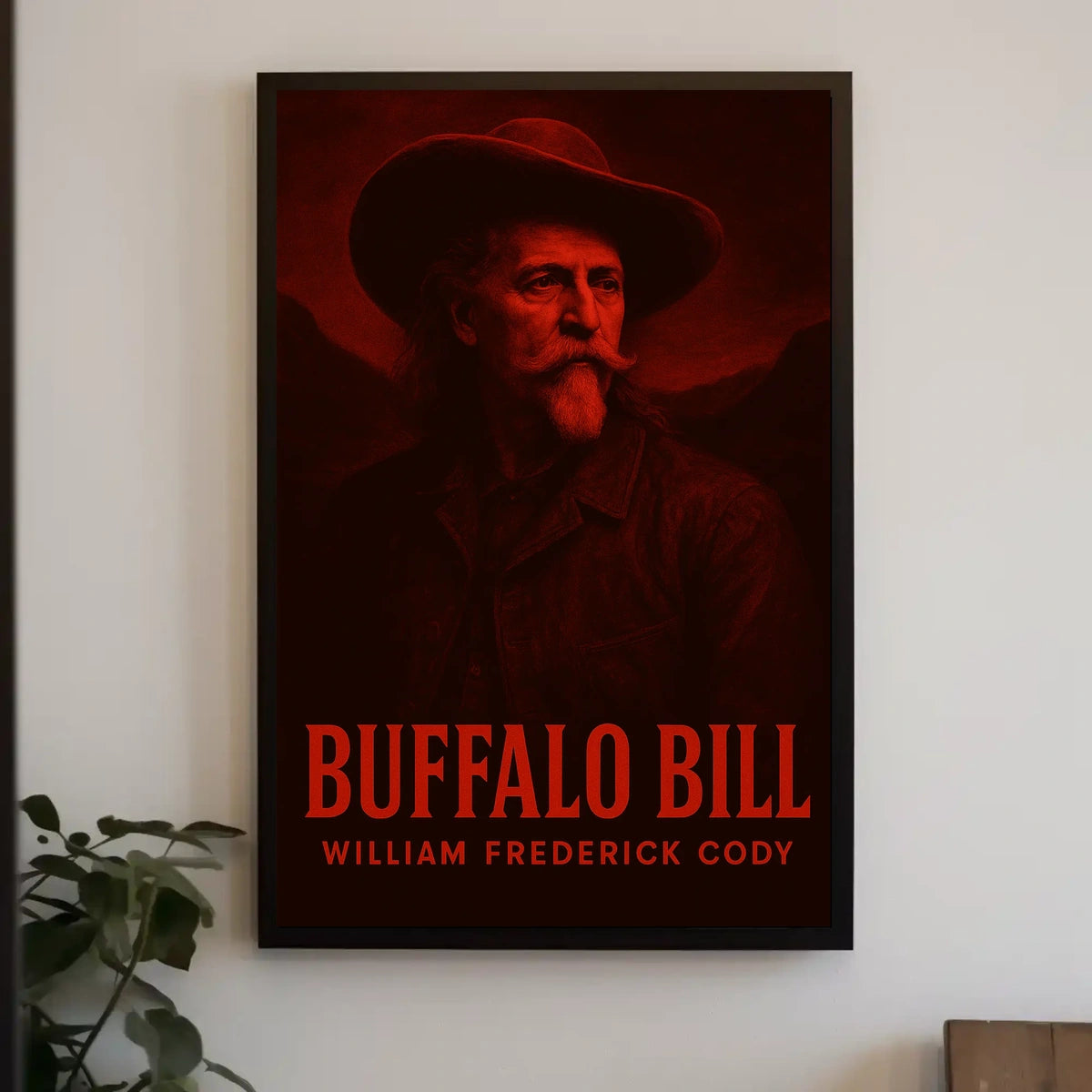 Buffalo Bill Western Era Heritage Historical Poster