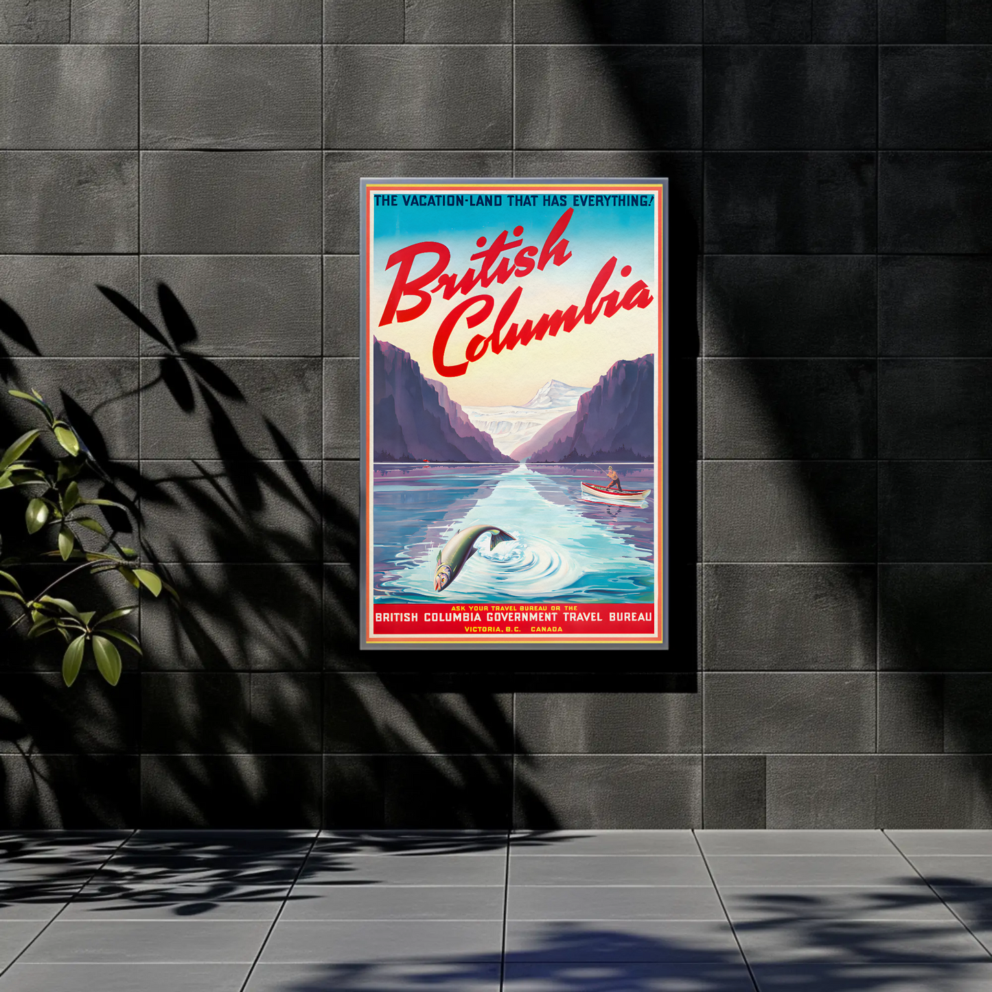 British Columbia The Vacation Land That Has Everything! (1947) Poster