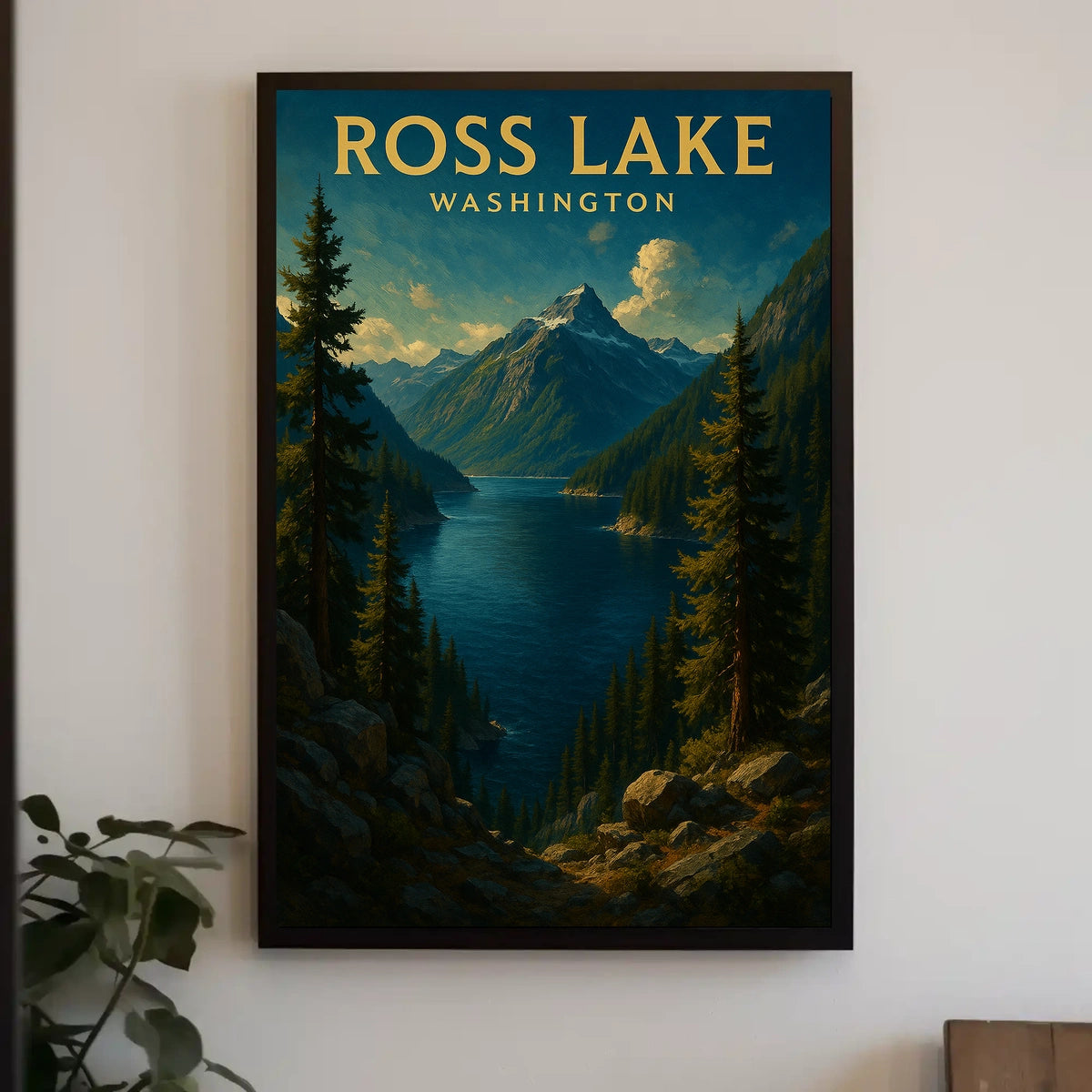 Ross Lake, Washington Poster