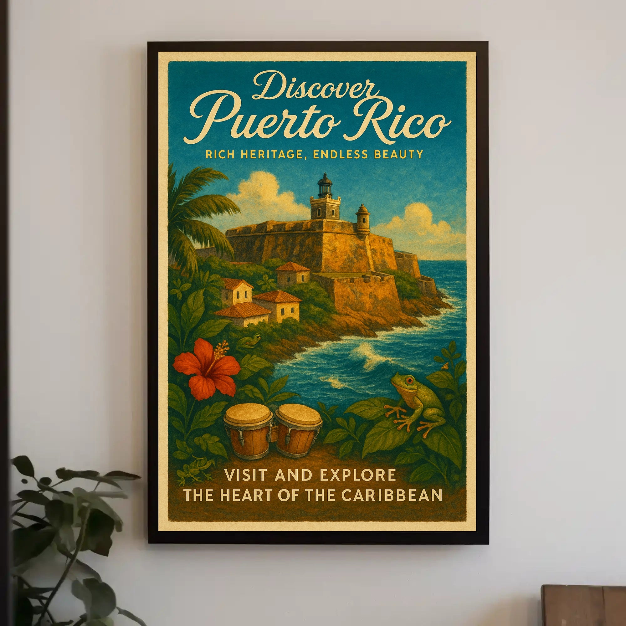 Discover Puerto Rico Wall Art Print PosterGoat