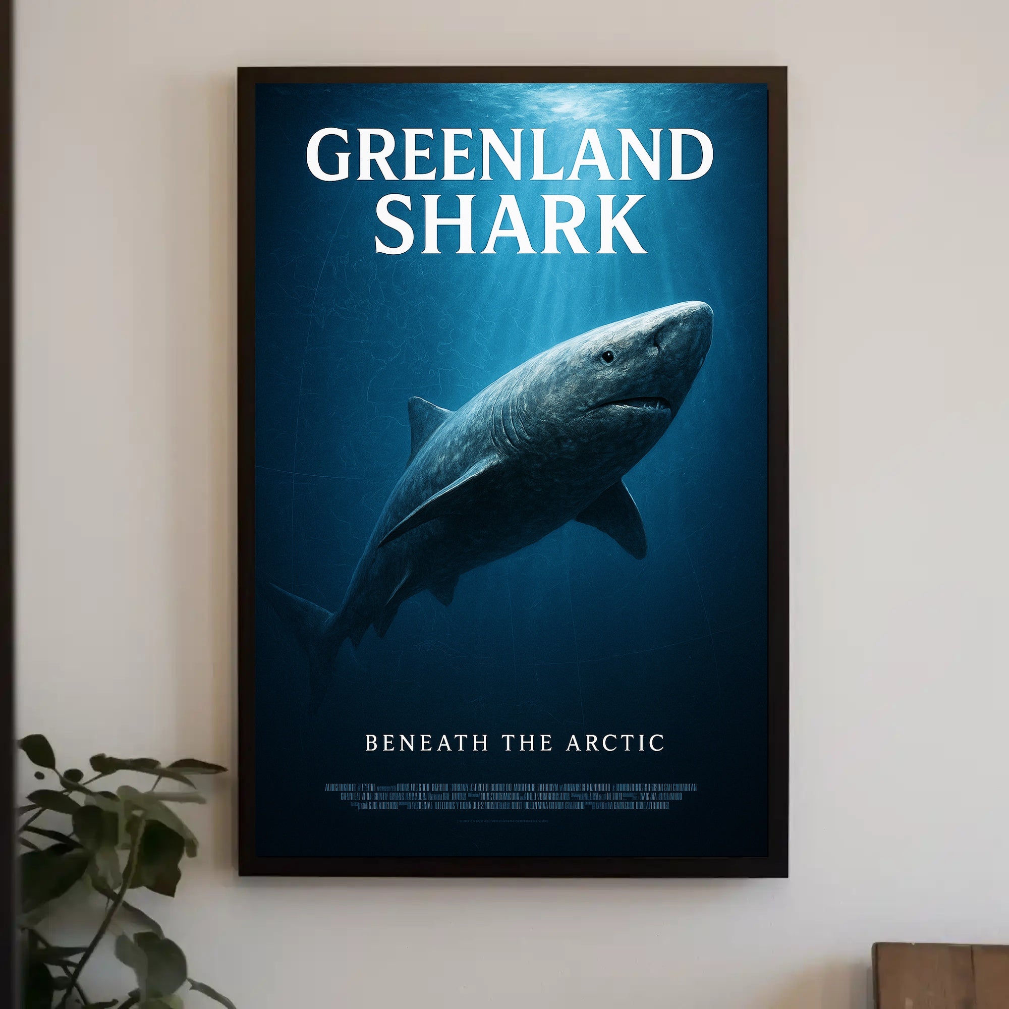 Greenland Shark Beneath the Arctic Poster PosterGoat