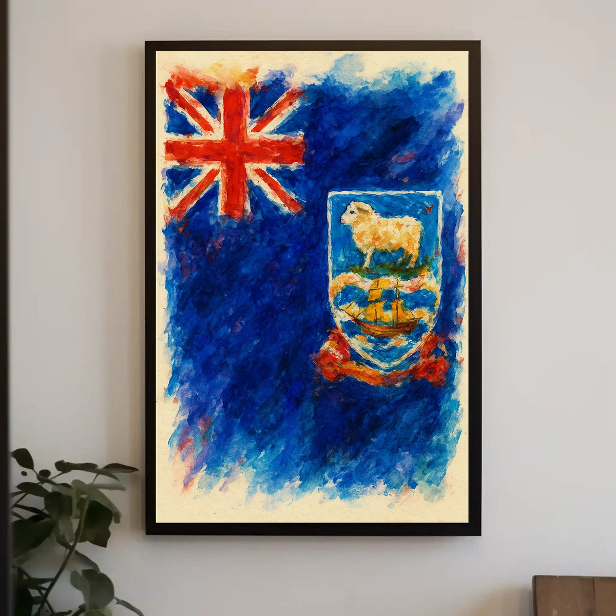 The Falkland Islands Flag Poster