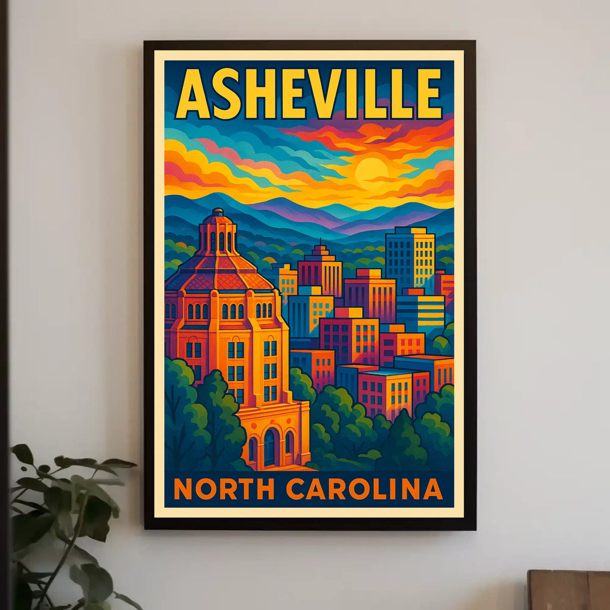 Asheville, North Carolina Poster