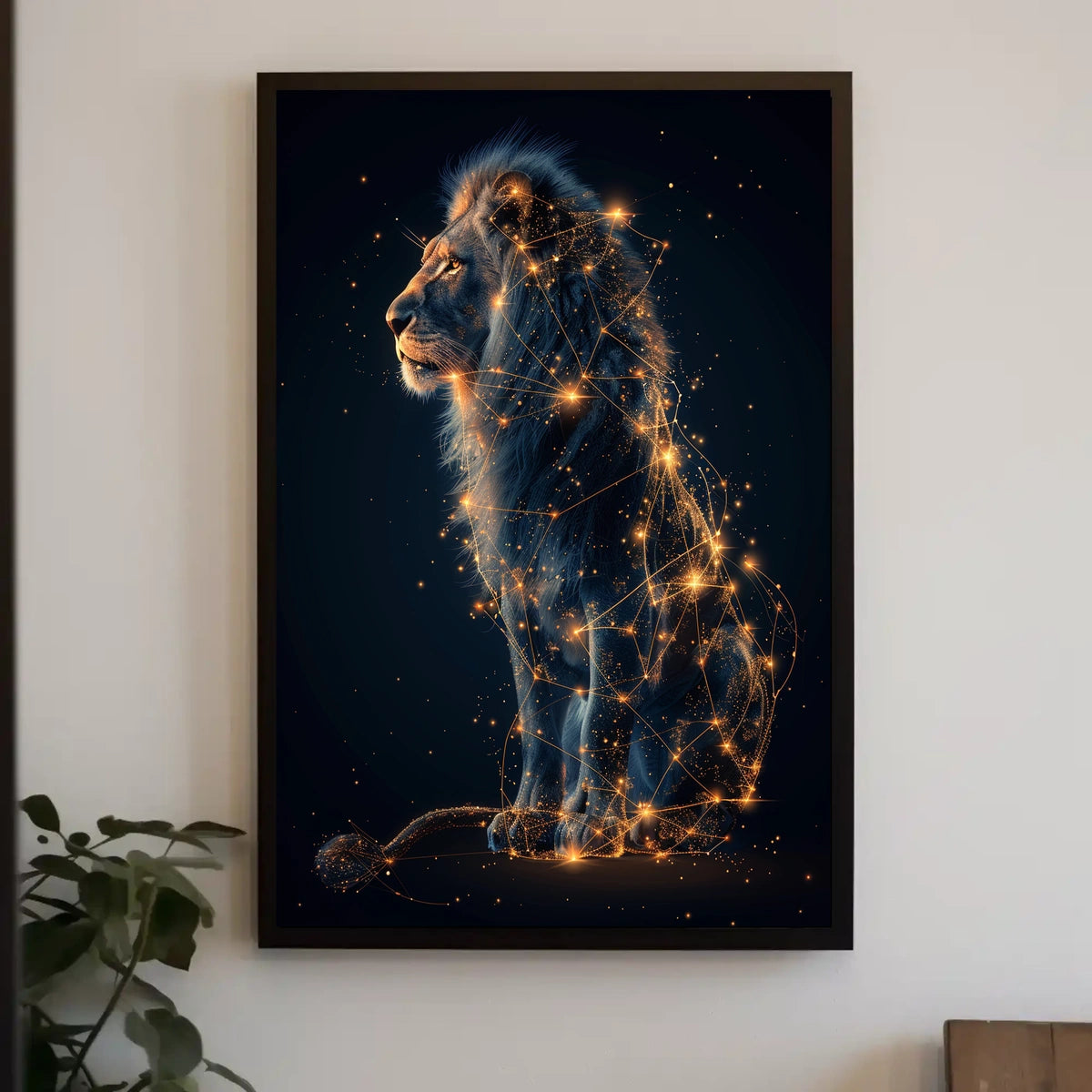 Celestial Lion Poster