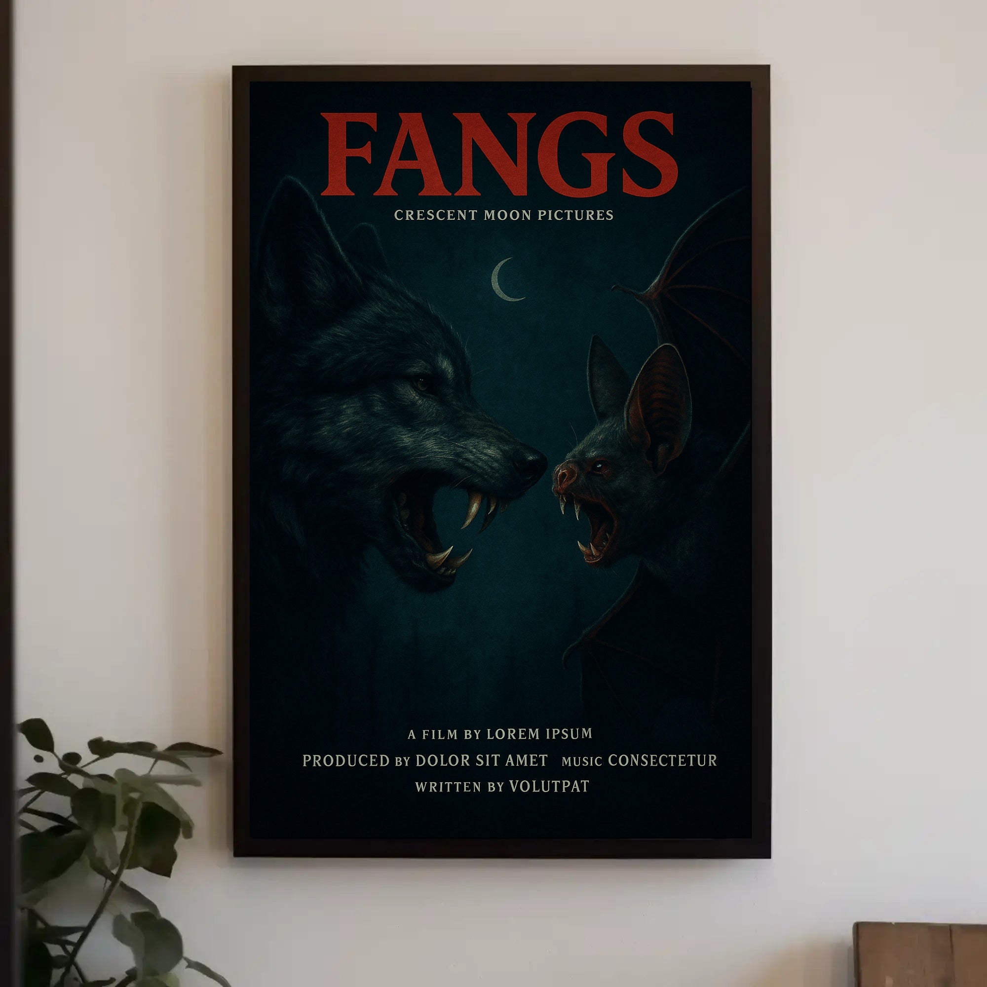 Fangs Poster PosterGoat