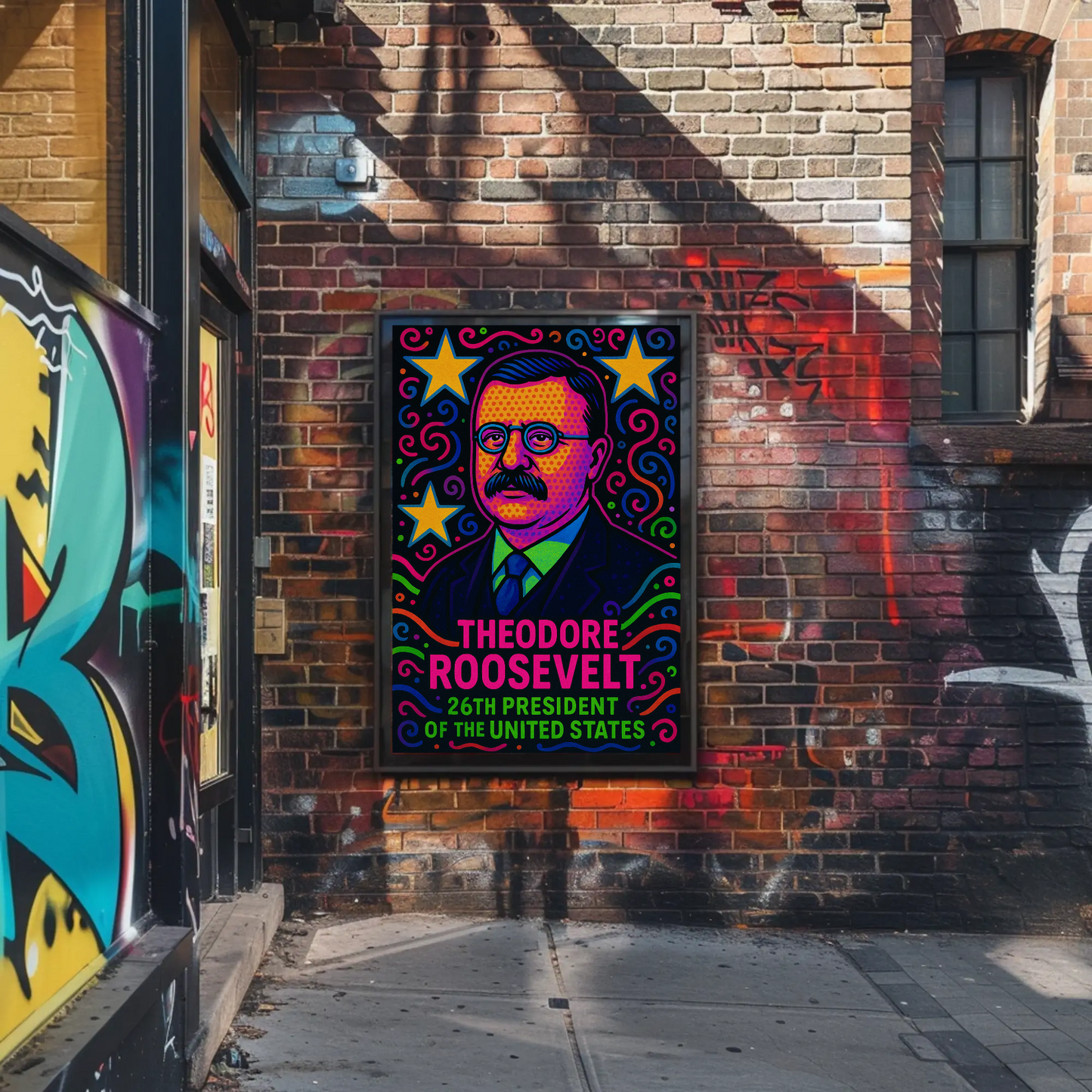 Theodore Roosevelt 26th President Poster