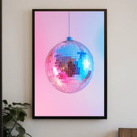 Disco Ball Extravaganza: Retro Nightlife Music or Concert Poster PosterGoat