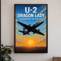 U-2 Dragon Lady Guardians of the Sky Poster