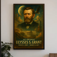 Ulysses Grant Patriotic Neoclassical Realism Poster