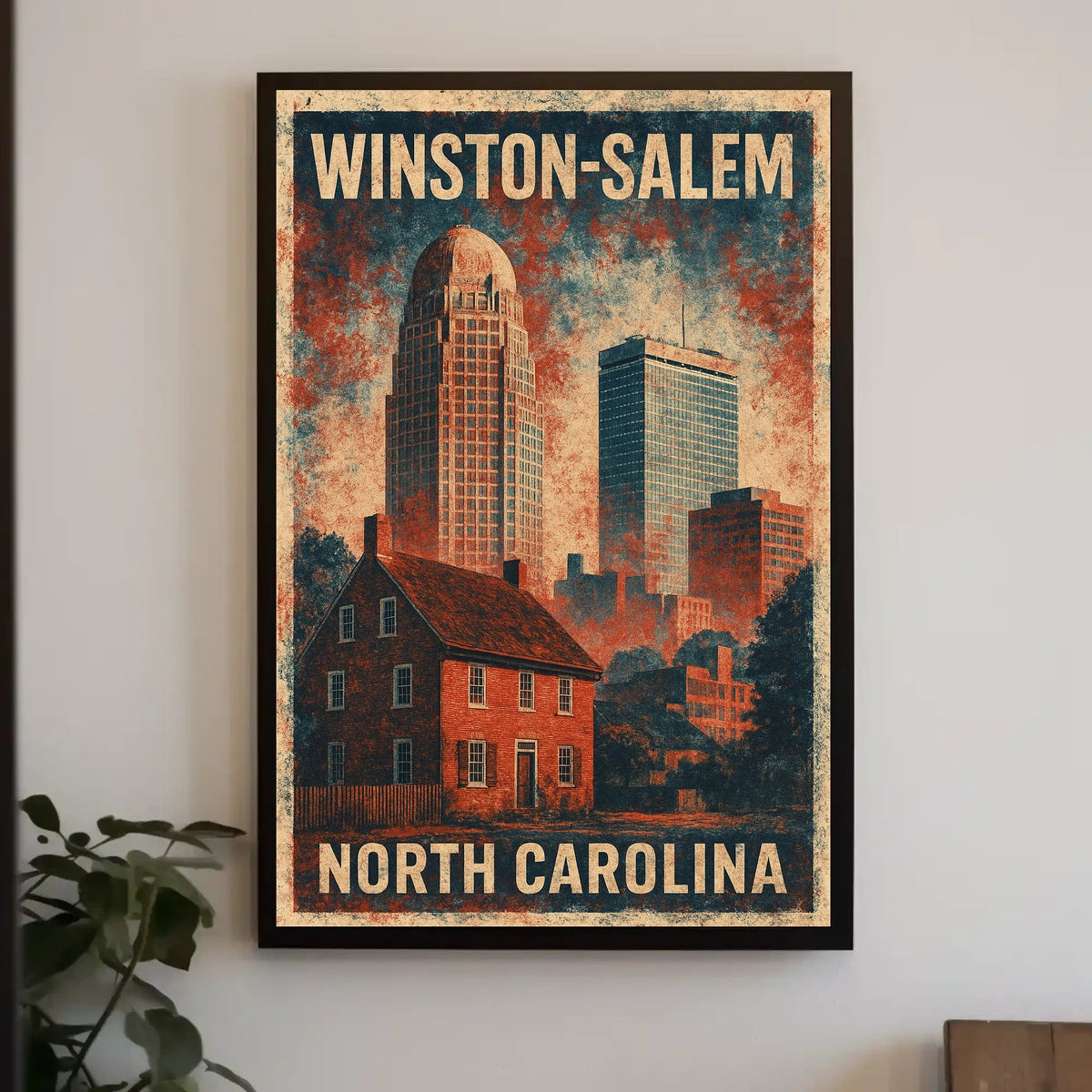 Winston-Salem, North Carolina Poster
