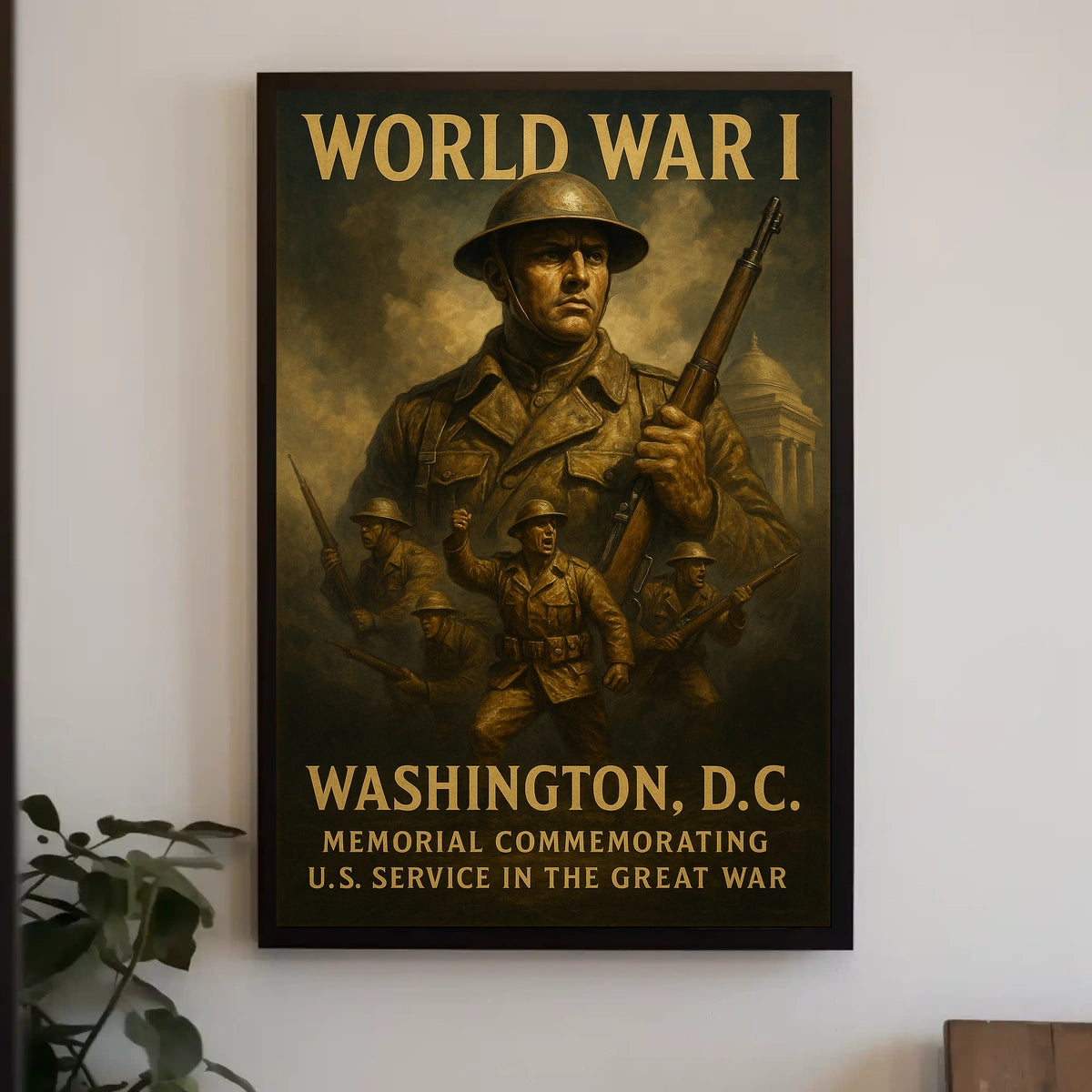 World War I Memorial Poster