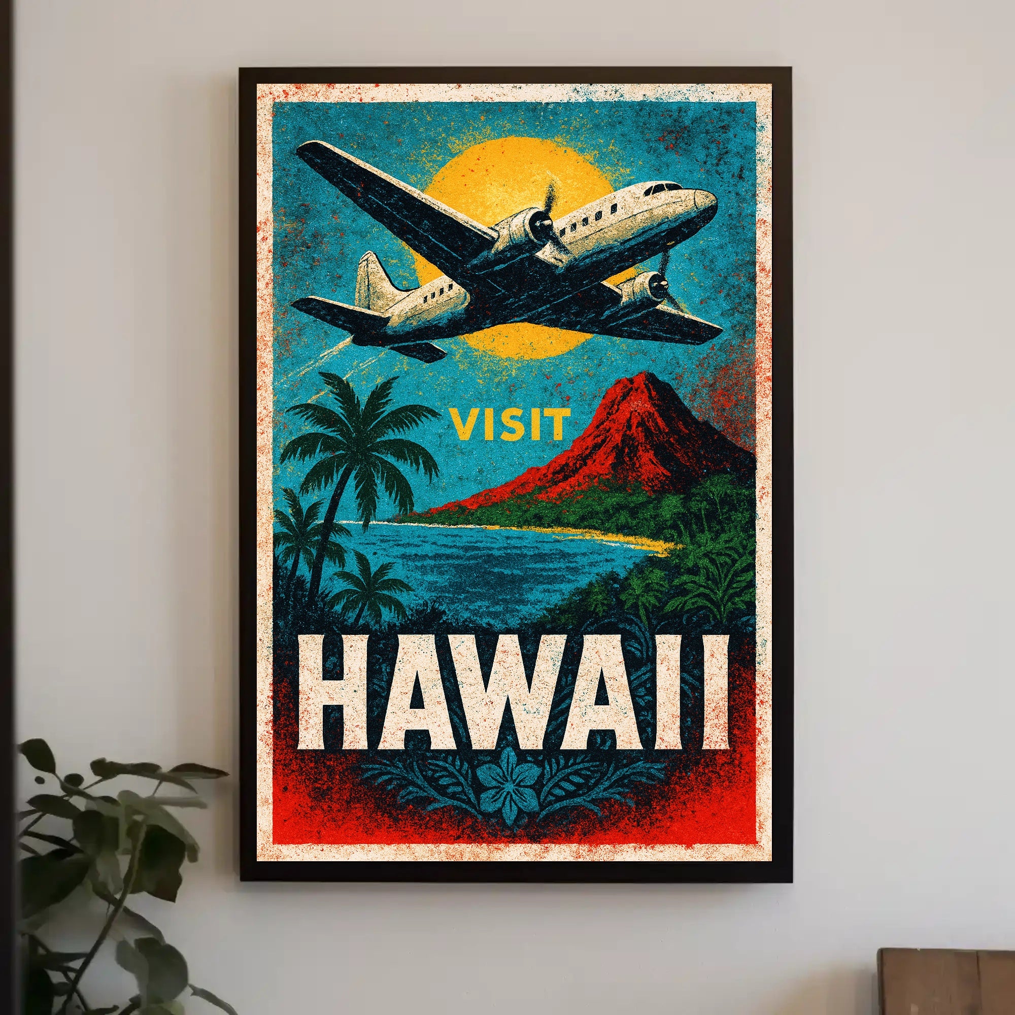 Visit Hawaii Poster PosterGoat