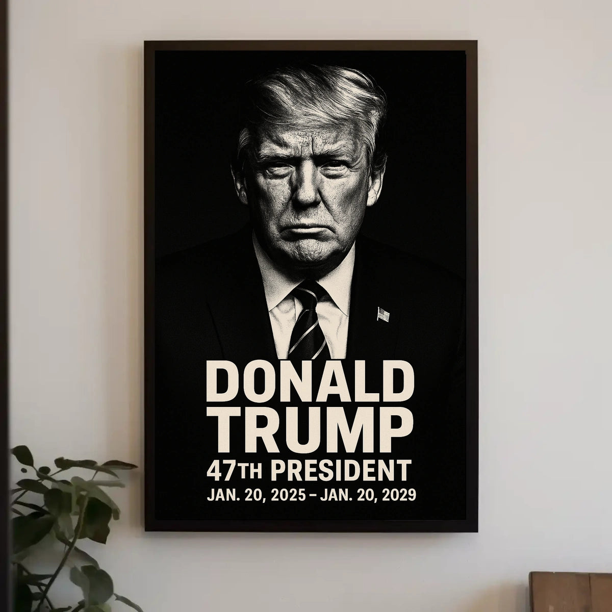 Donald Trump 47th President Poster