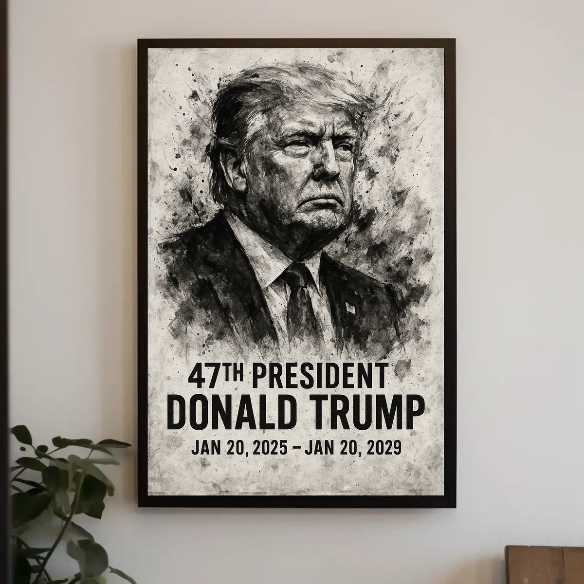 Donald Trump 47th President Poster