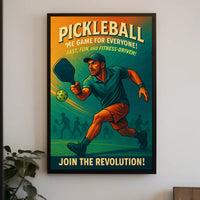 Pickleball Revolution Poster