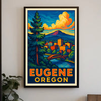 Eugene, Oregon Poster