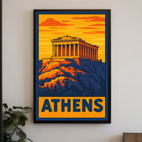 Athens The Parthenon Poster