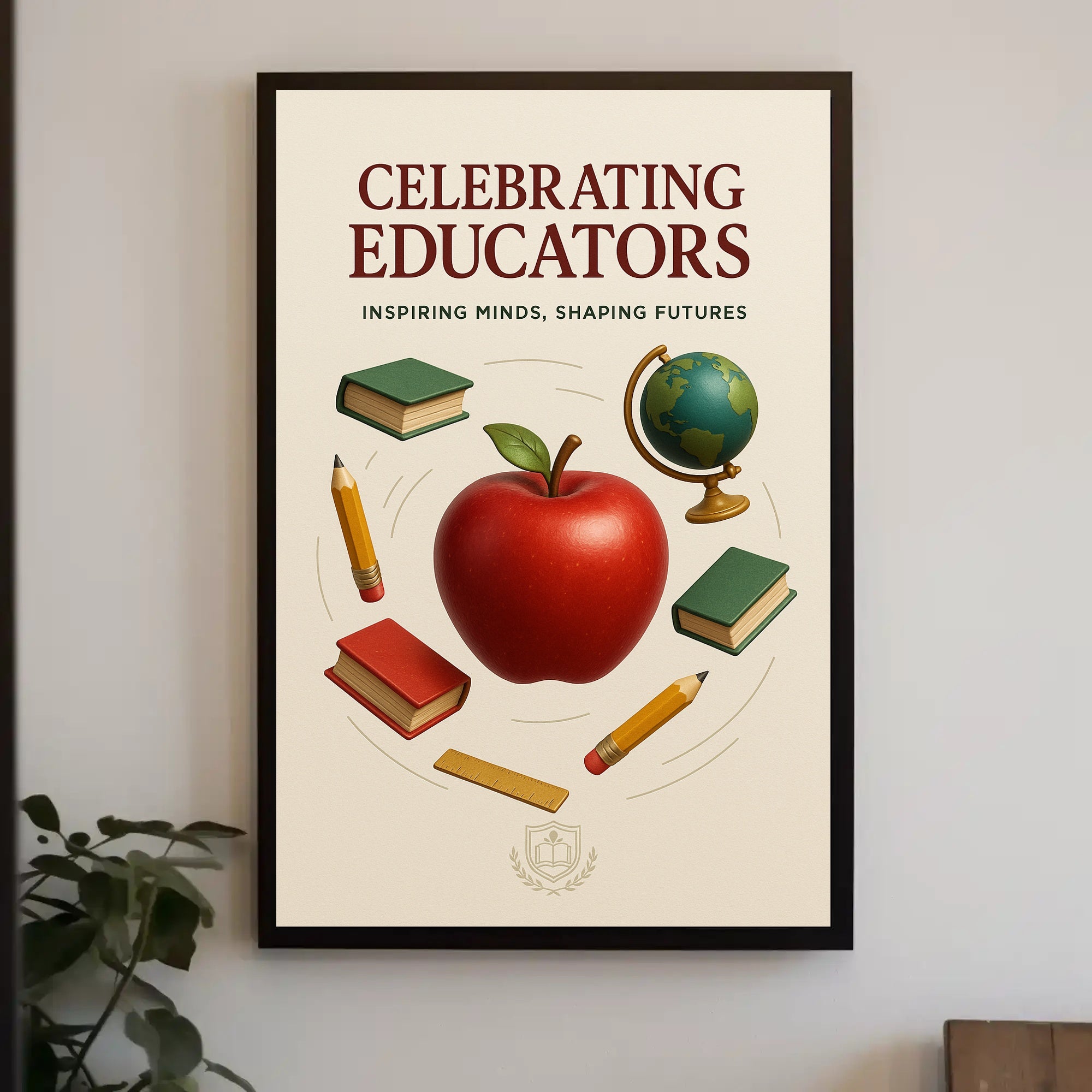 Celebrating Educators: Inspirational Motivational or Quote Poster
