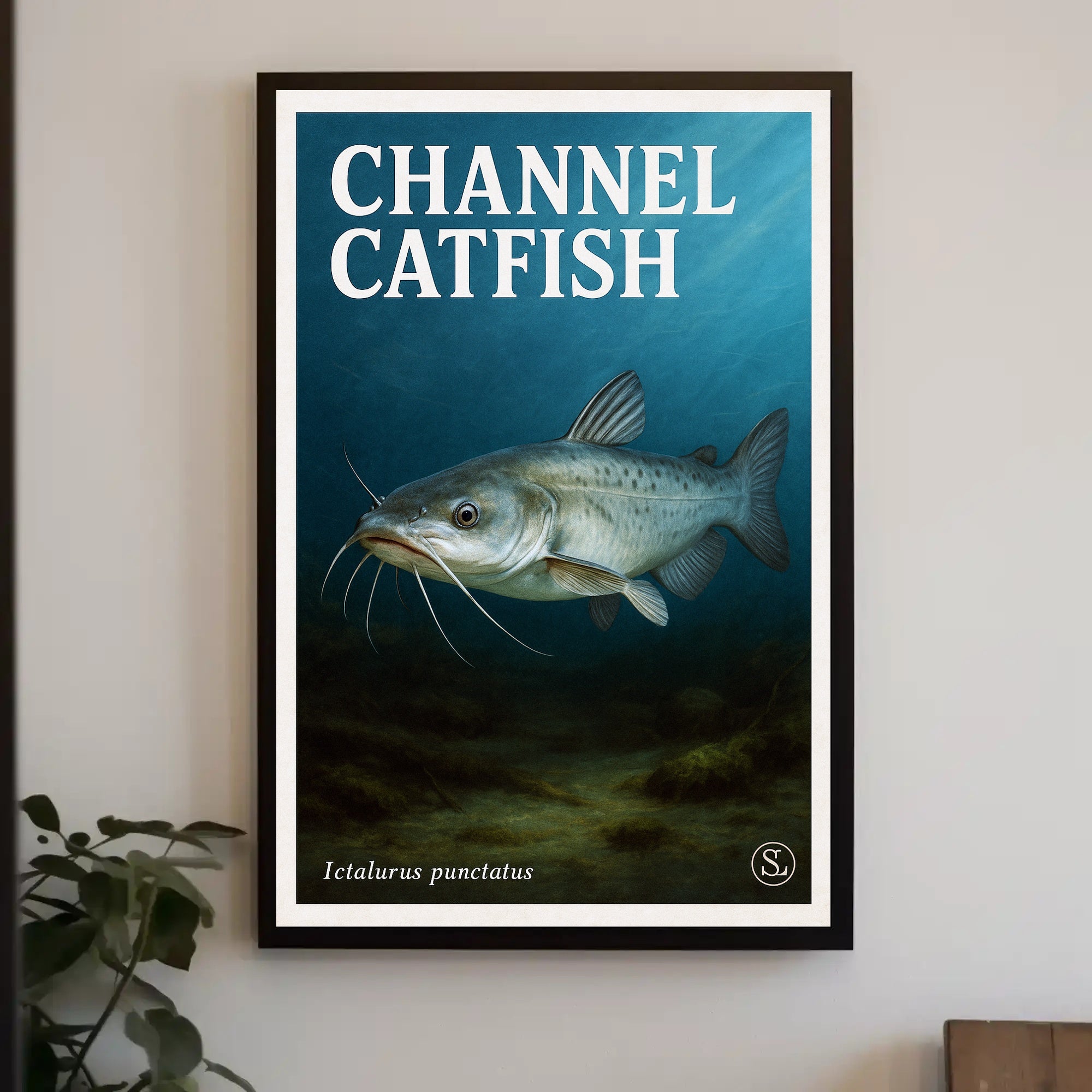 Channel Catfish Poster PosterGoat