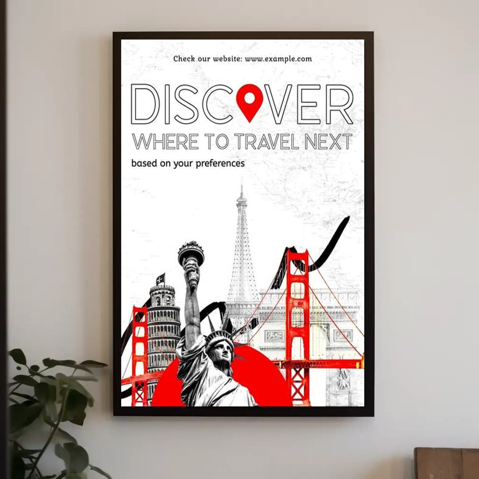 Discover Your Next Travel Destination Poster PosterGoat