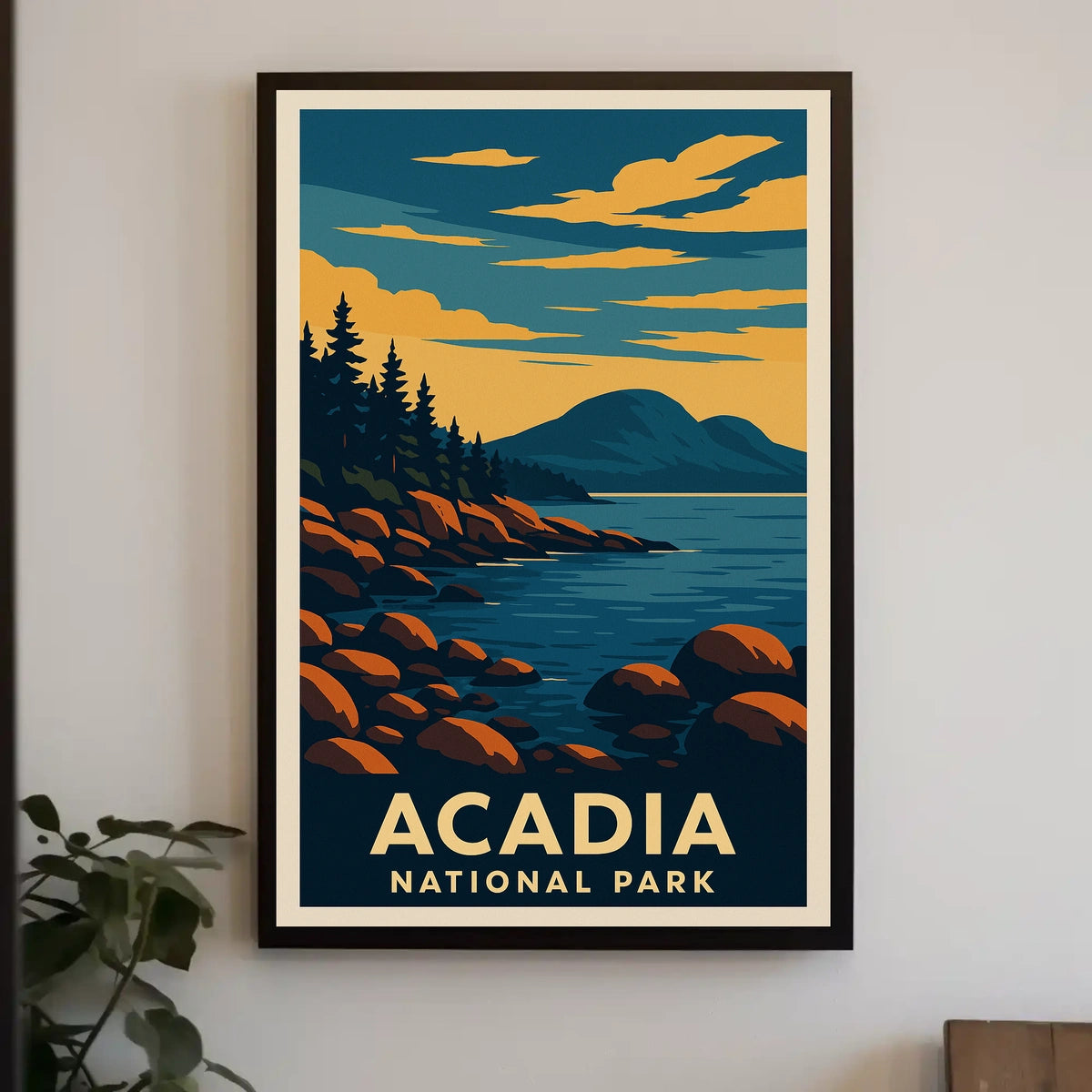 Acadia National Park Poster