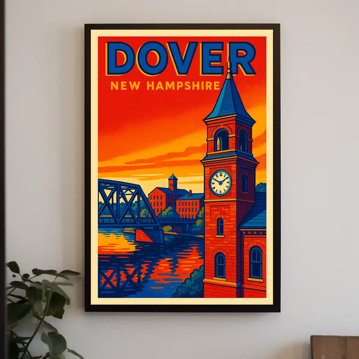 Dover, New Hampshire Poster