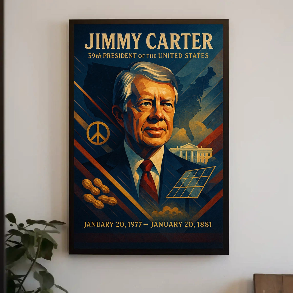 Jimmy Carter 39th President Poster