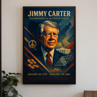 Jimmy Carter 39th President Poster