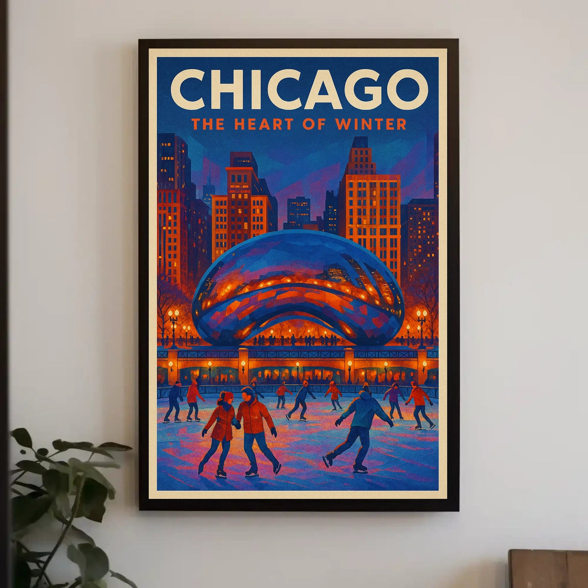 Chicago The Heart Of Winter Poster