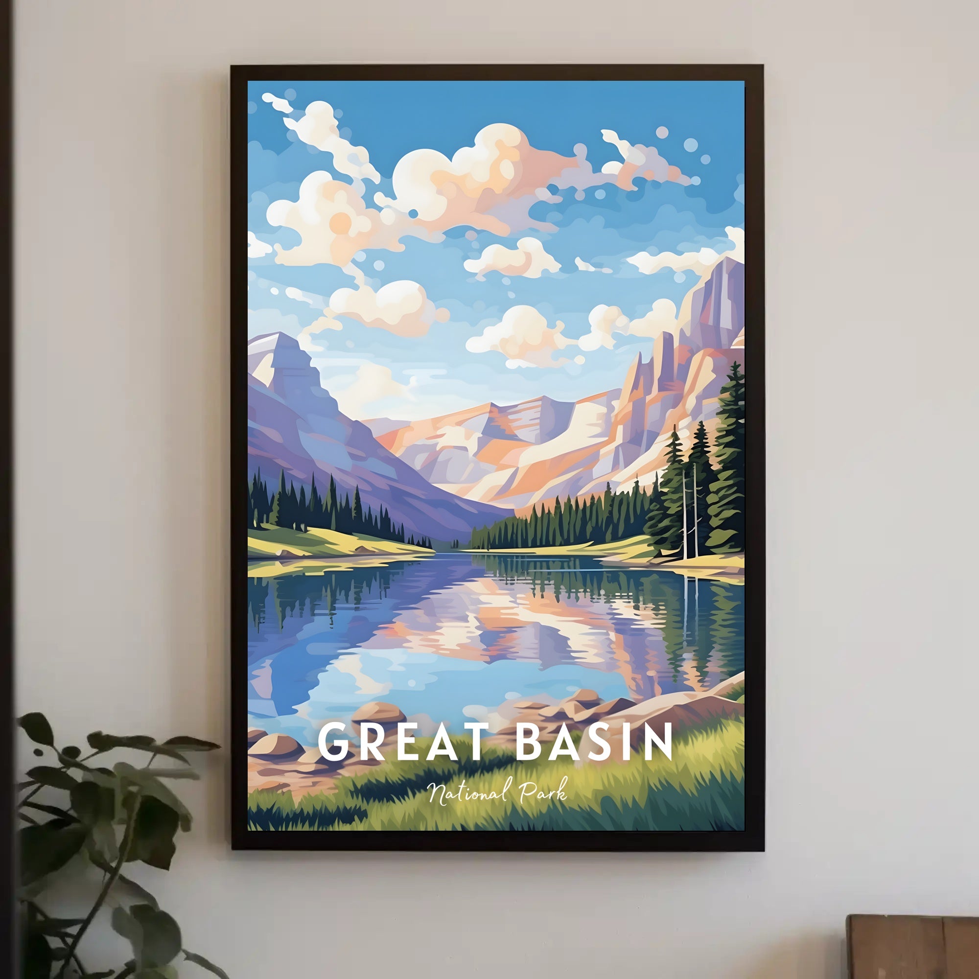 Great Basin National Park Travel Poster