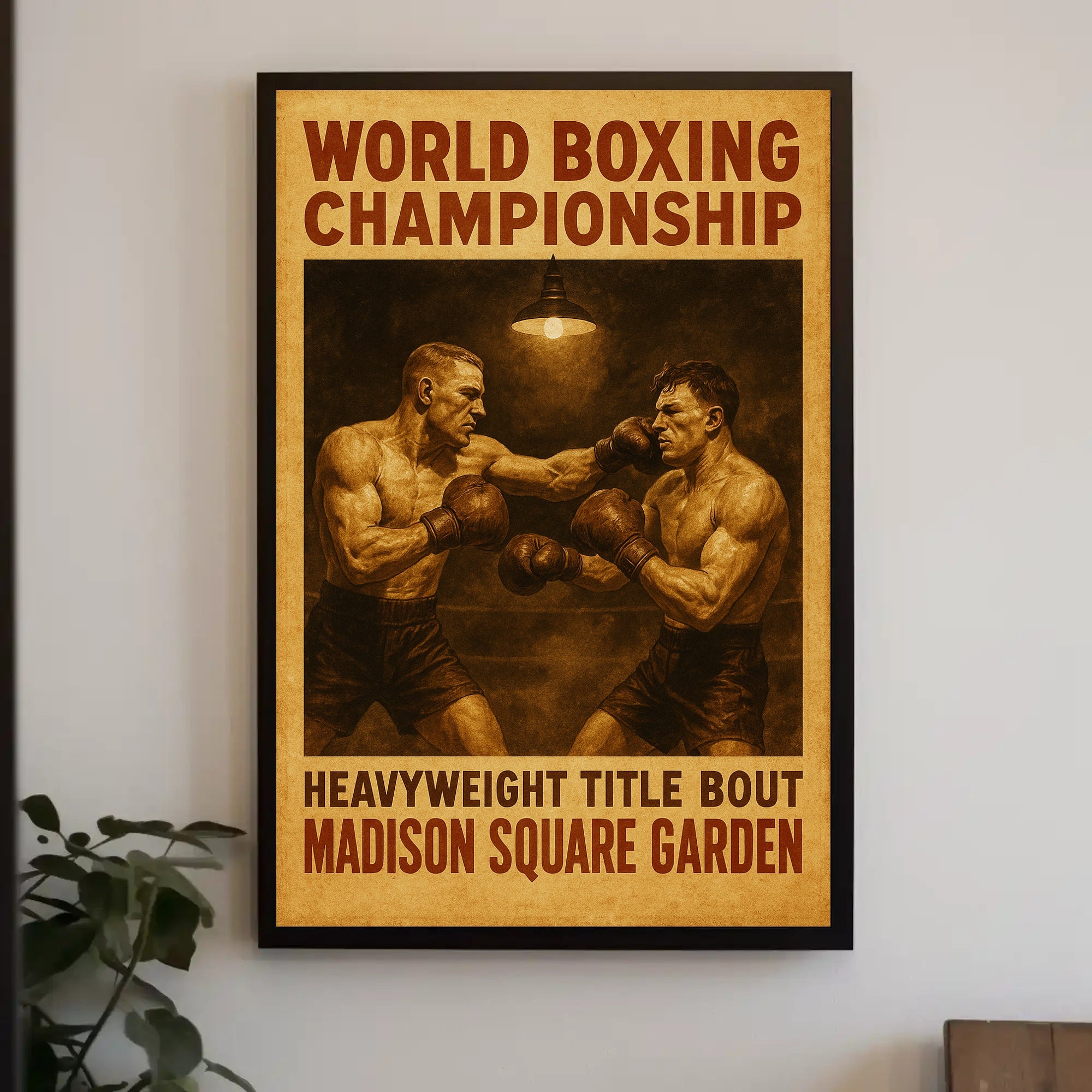 World Boxing Championship Poster
