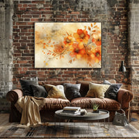 Autumn Blossom Artistry Poster
