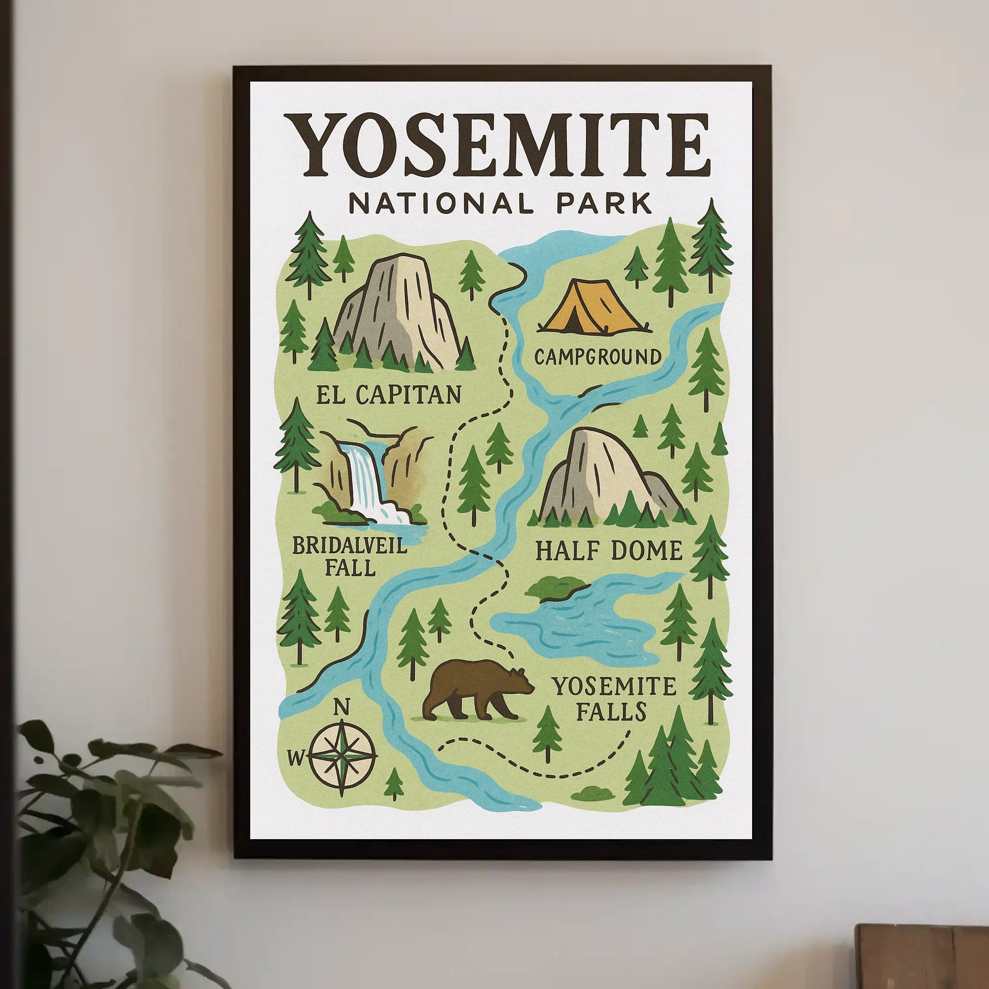 Explore Yosemite National Park Poster PosterGoat