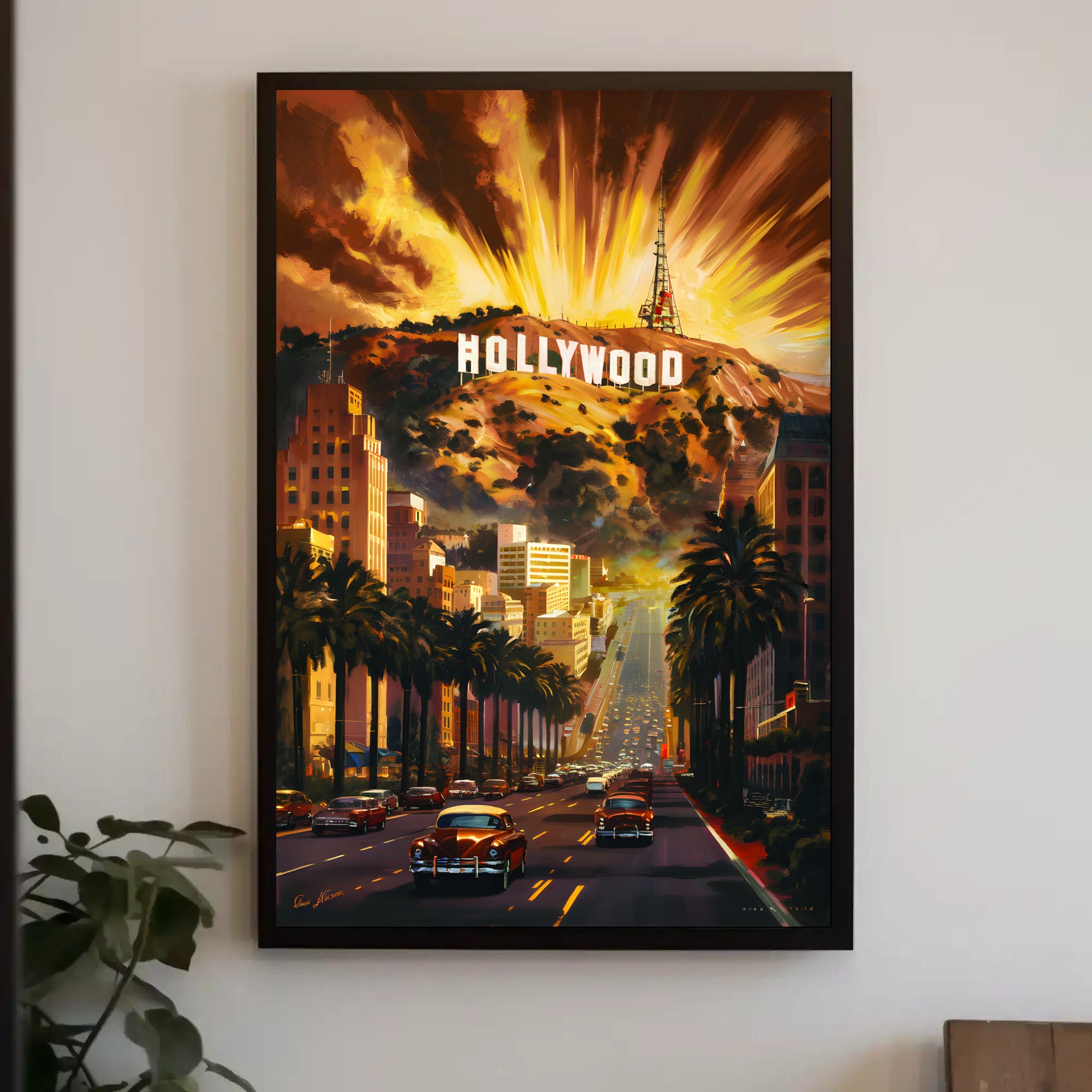 Hollywood Explosion Poster