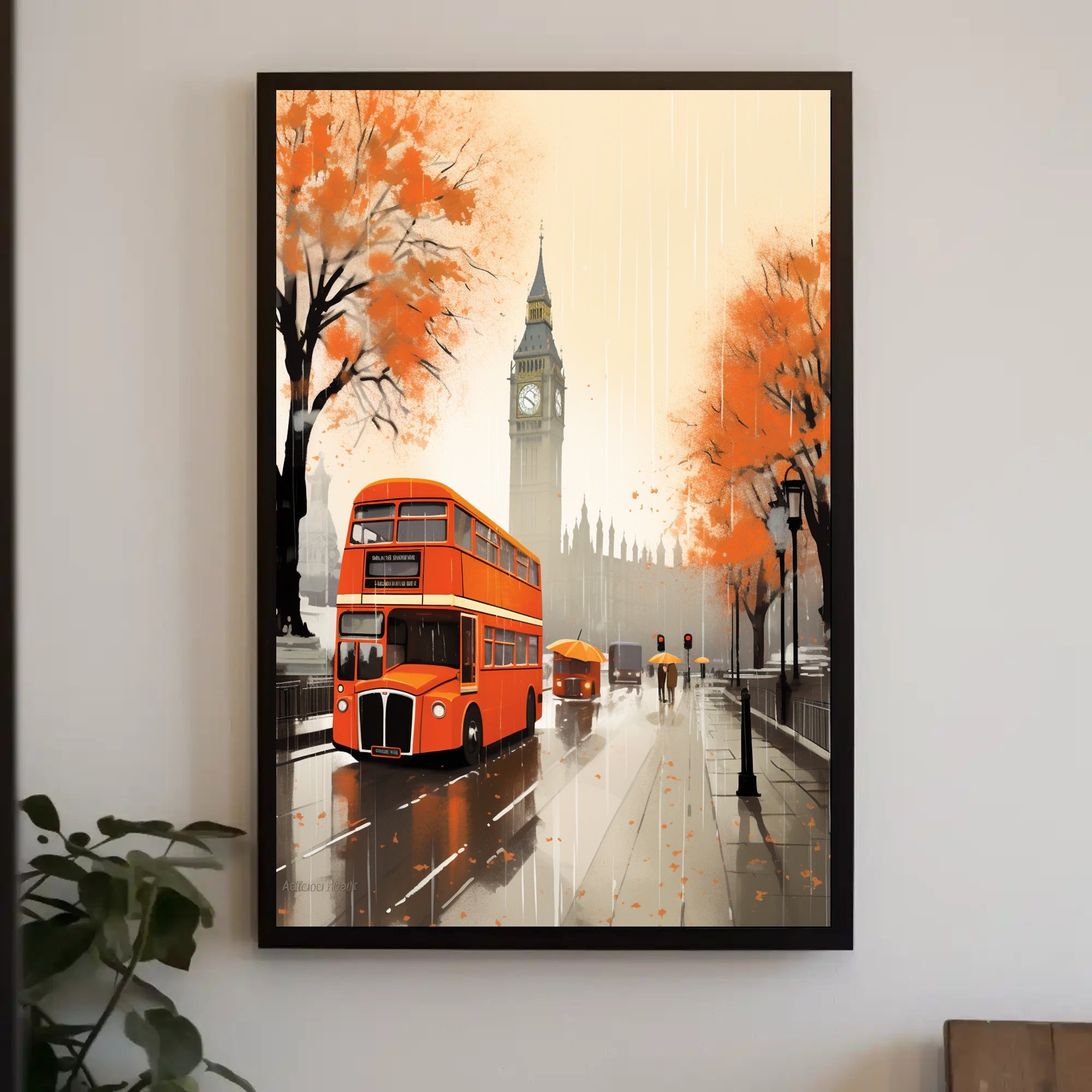 Autumn In London Poster PosterGoat