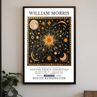 William Morris Cotton Prints Exhibition Poster