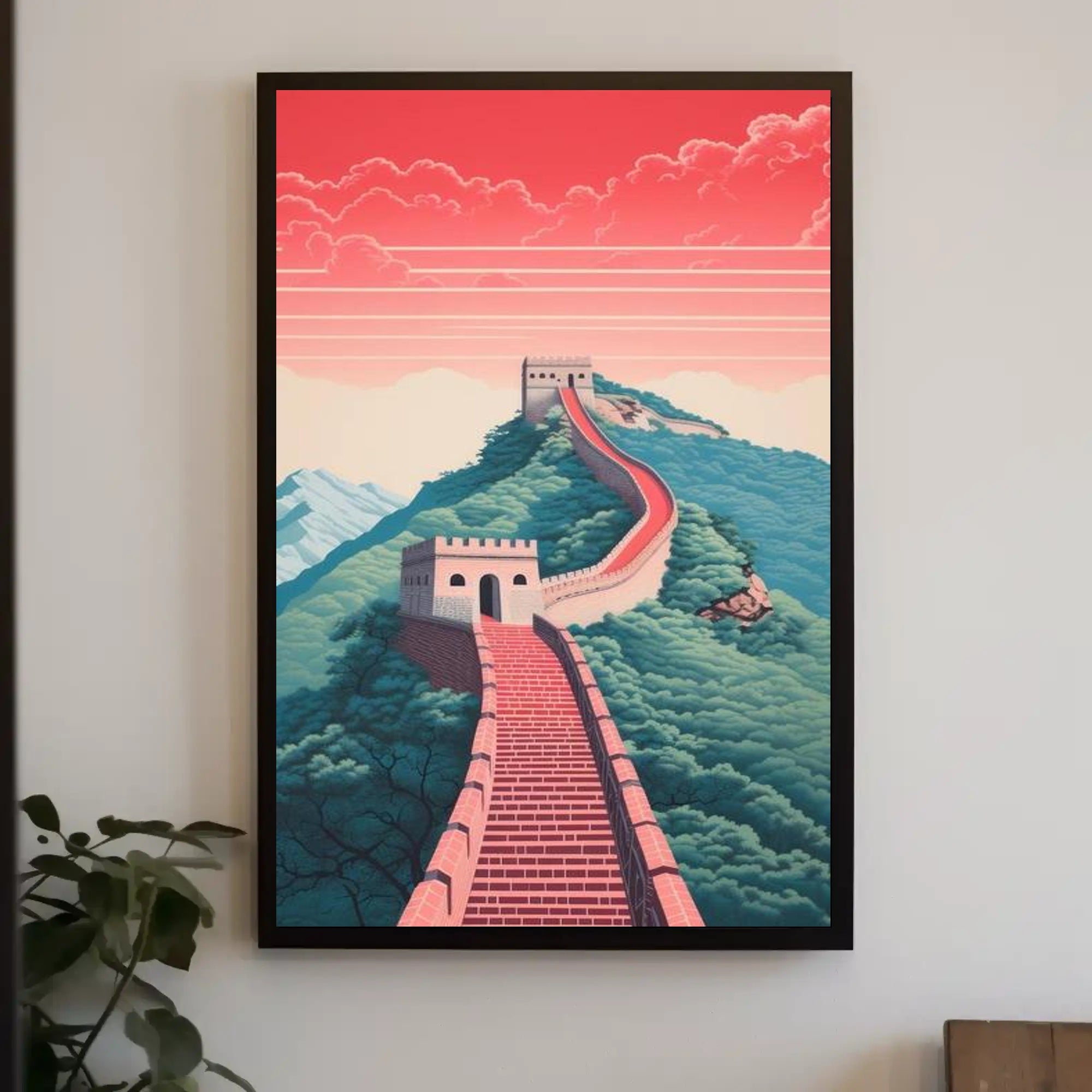 Serene Pathway Poster PosterGoat