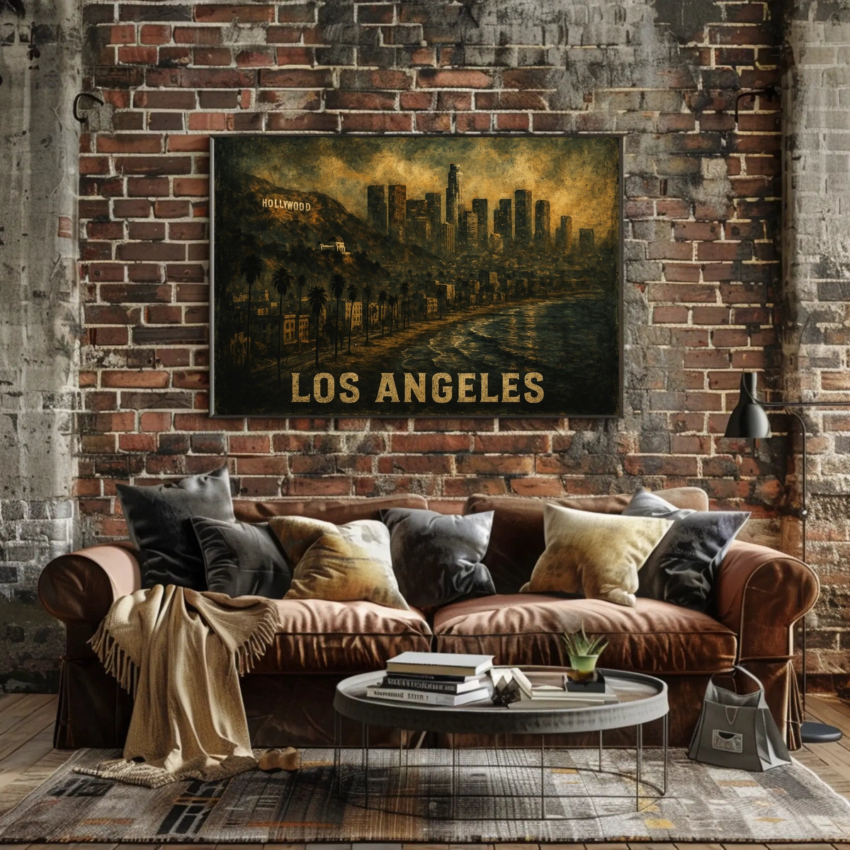 Los Angeles Skyline Poster